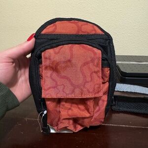 Small Dog Backpack With Bone Print Nylon NWT